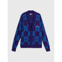 Tommy Jeans Tjcu Checkerboard Cardigan