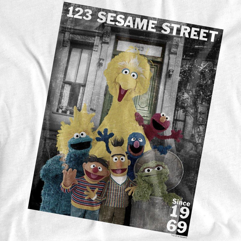 White - Sesame Street - Sesame Street Best Address T Shirt White - 2