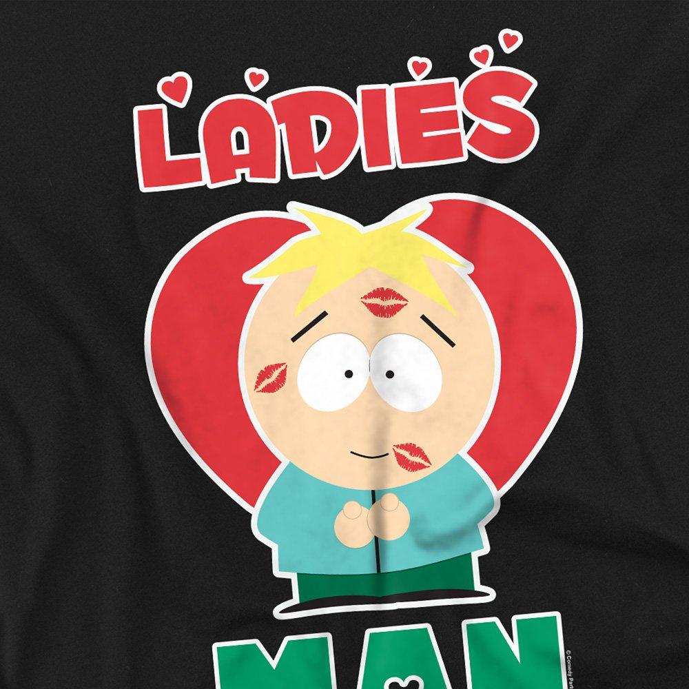 Black - South Park - South Park ValentineS Day Butters Ladies Man T Sh - 2