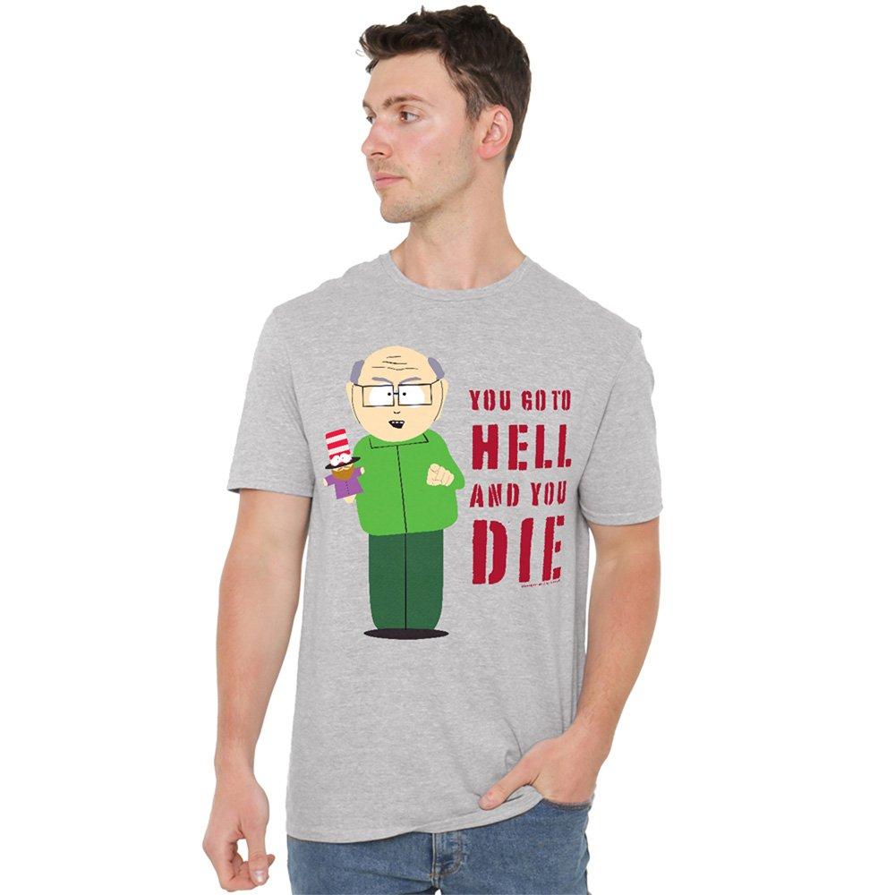 South Park South Park Mr. Garrison Hell T Shirt Athletic Hea