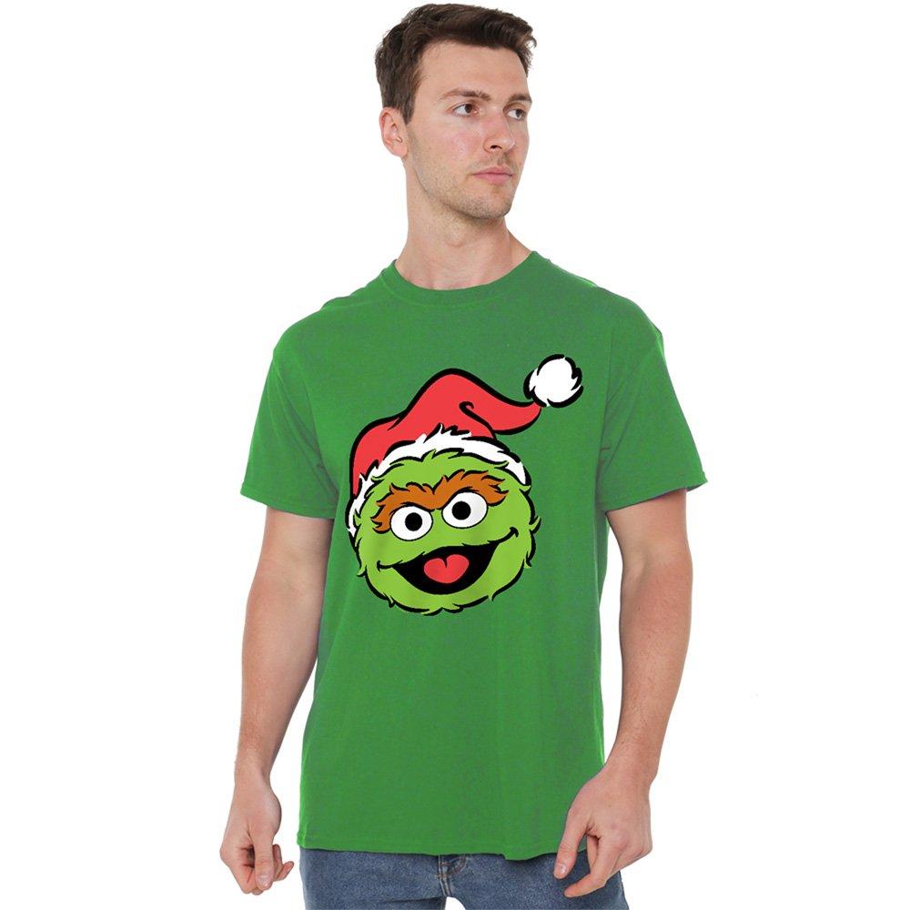 Green - Sesame Street - Sesame Street Christmas Santa Hat Oscar The Grouch - 1