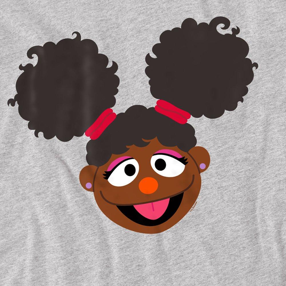 Grey - Sesame Street - Sesame Street Gabrielle Face T Shirt Athletic Hea - 2