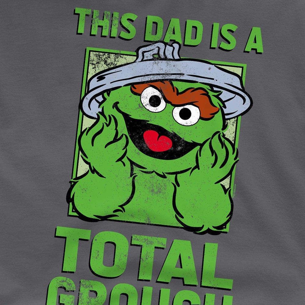 Grey - Sesame Street - Sesame Street FatherS Day Total Grouch Dad T Shir - 2