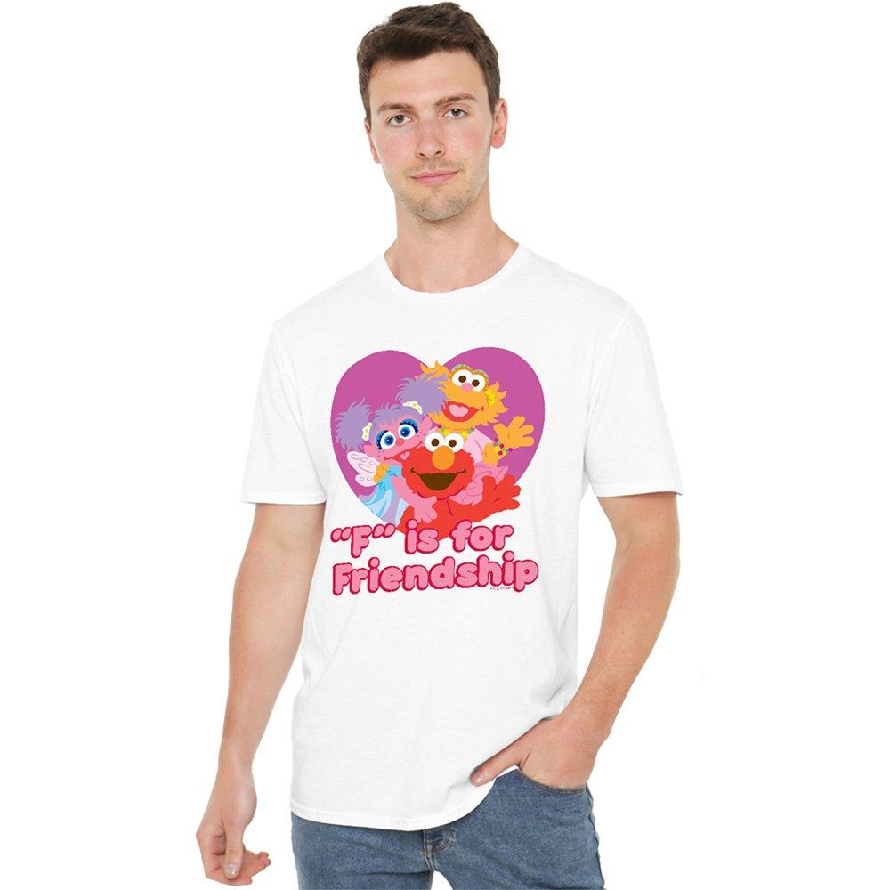 White - Sesame Street - Sesame Street Friendship T Shirt White - 1