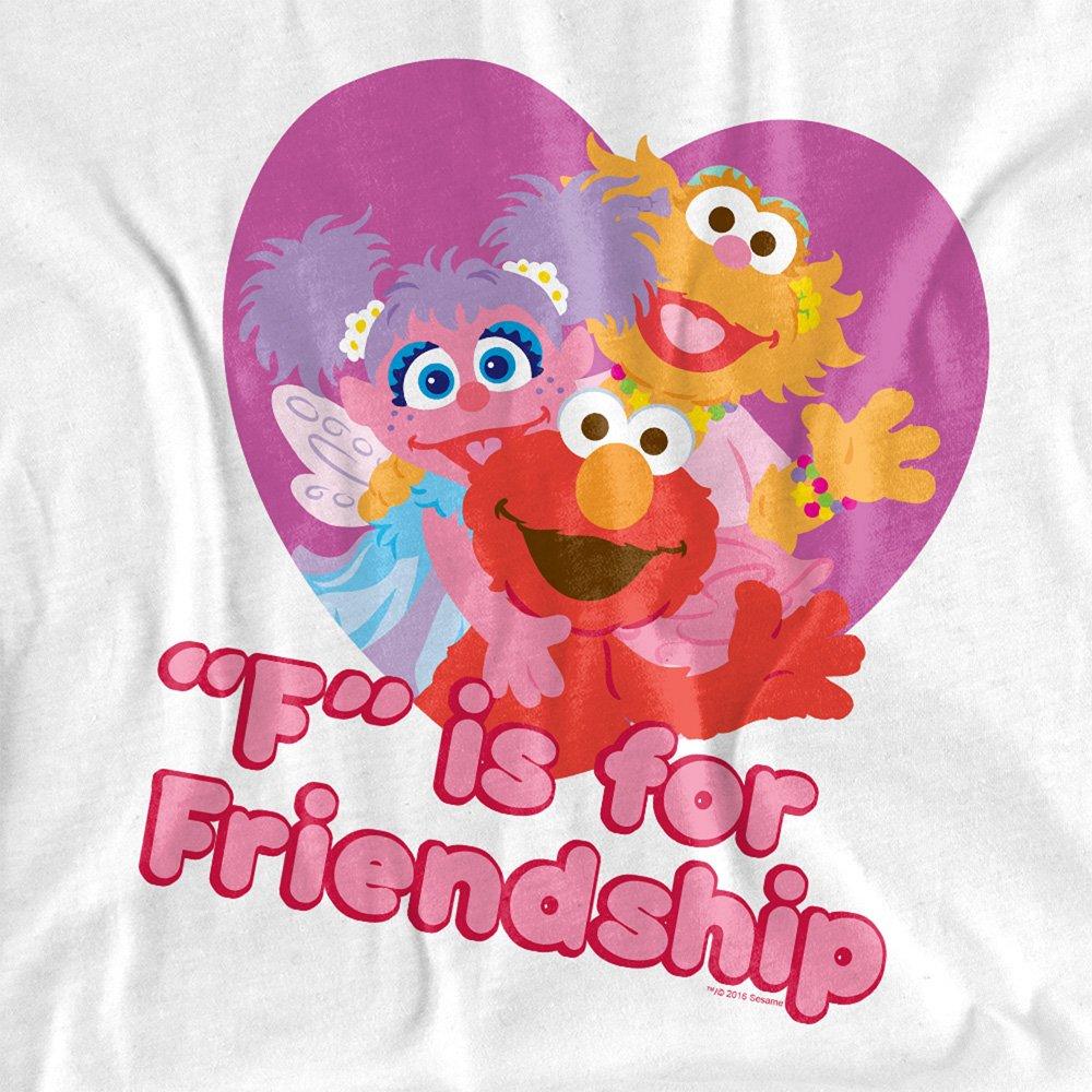 White - Sesame Street - Sesame Street Friendship T Shirt White - 2
