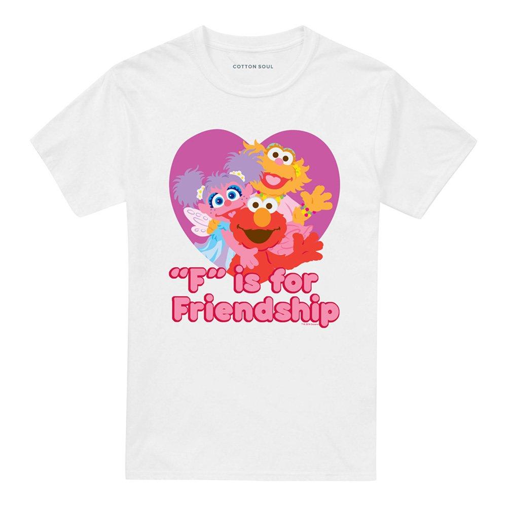 White - Sesame Street - Sesame Street Friendship T Shirt White - 4