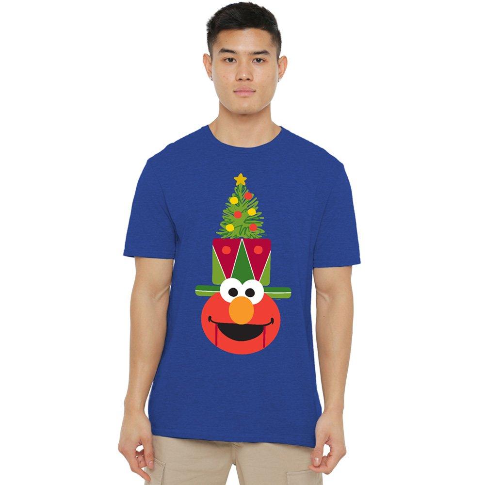 Blue - Sesame Street - Sesame Street Christmas Nutcracker Elmo T-Shirt R - 1