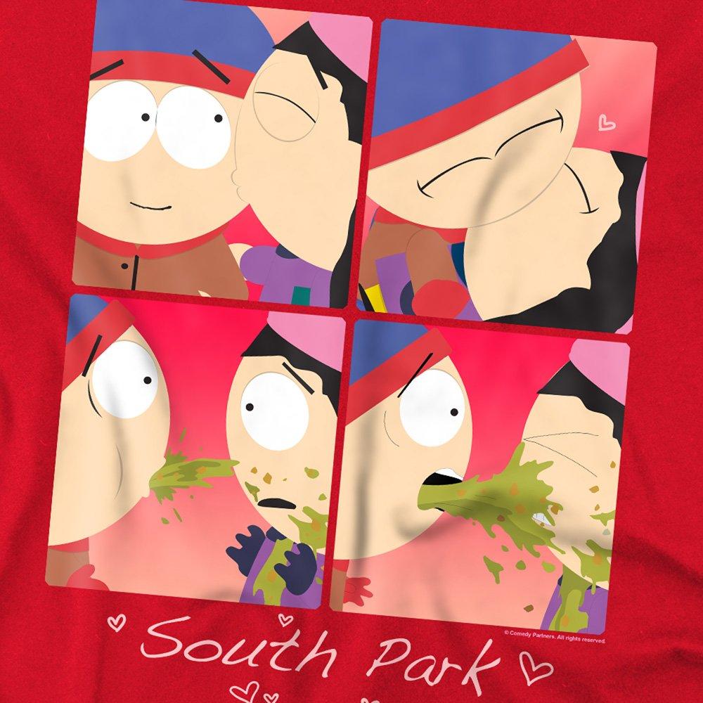 Red - South Park - South Park ValentineS Day Kyle And Wendy Squares - 2