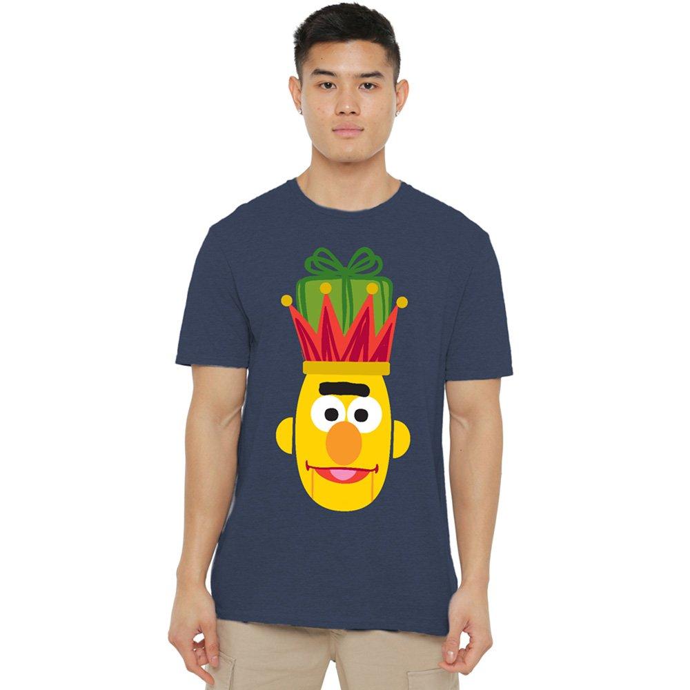 Navy - Sesame Street - Sesame Street Christmas Nutcracker Bert T-Shirt N - 1