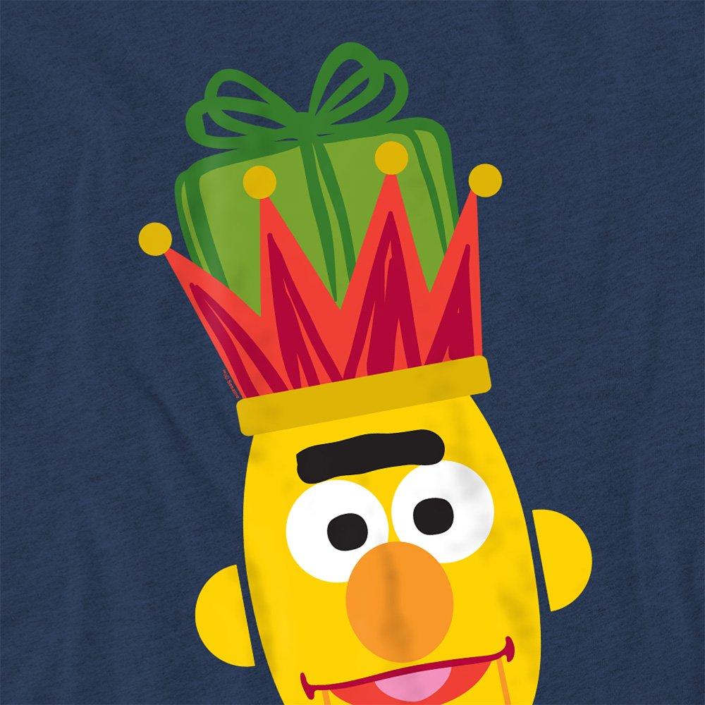 Navy - Sesame Street - Sesame Street Christmas Nutcracker Bert T-Shirt N - 2