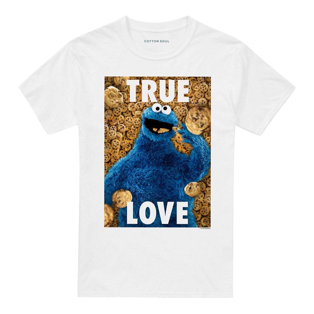 White - Sesame Street - Sesame Street Beautiful Cookies T Shirt White - 4