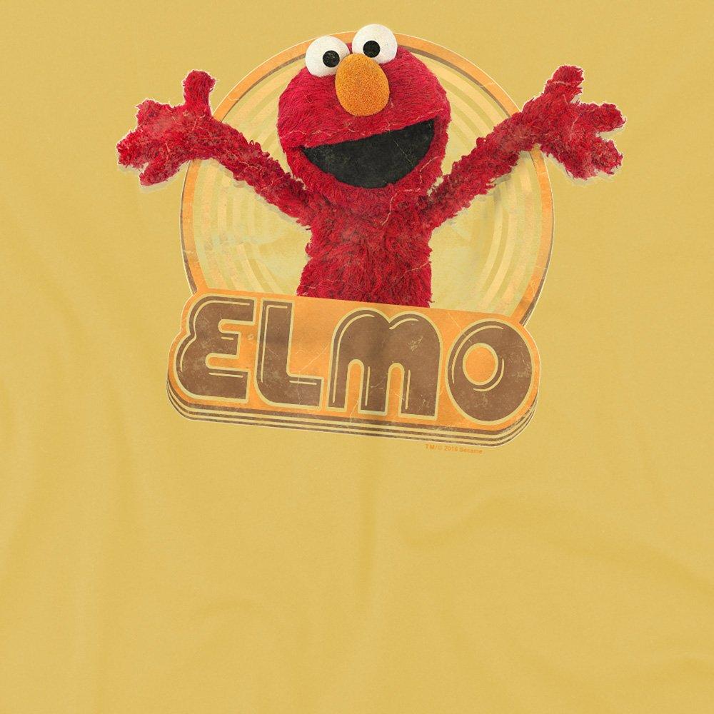Yellow - Sesame Street - Sesame Street Elmo Iron On T Shirt Banana - 2