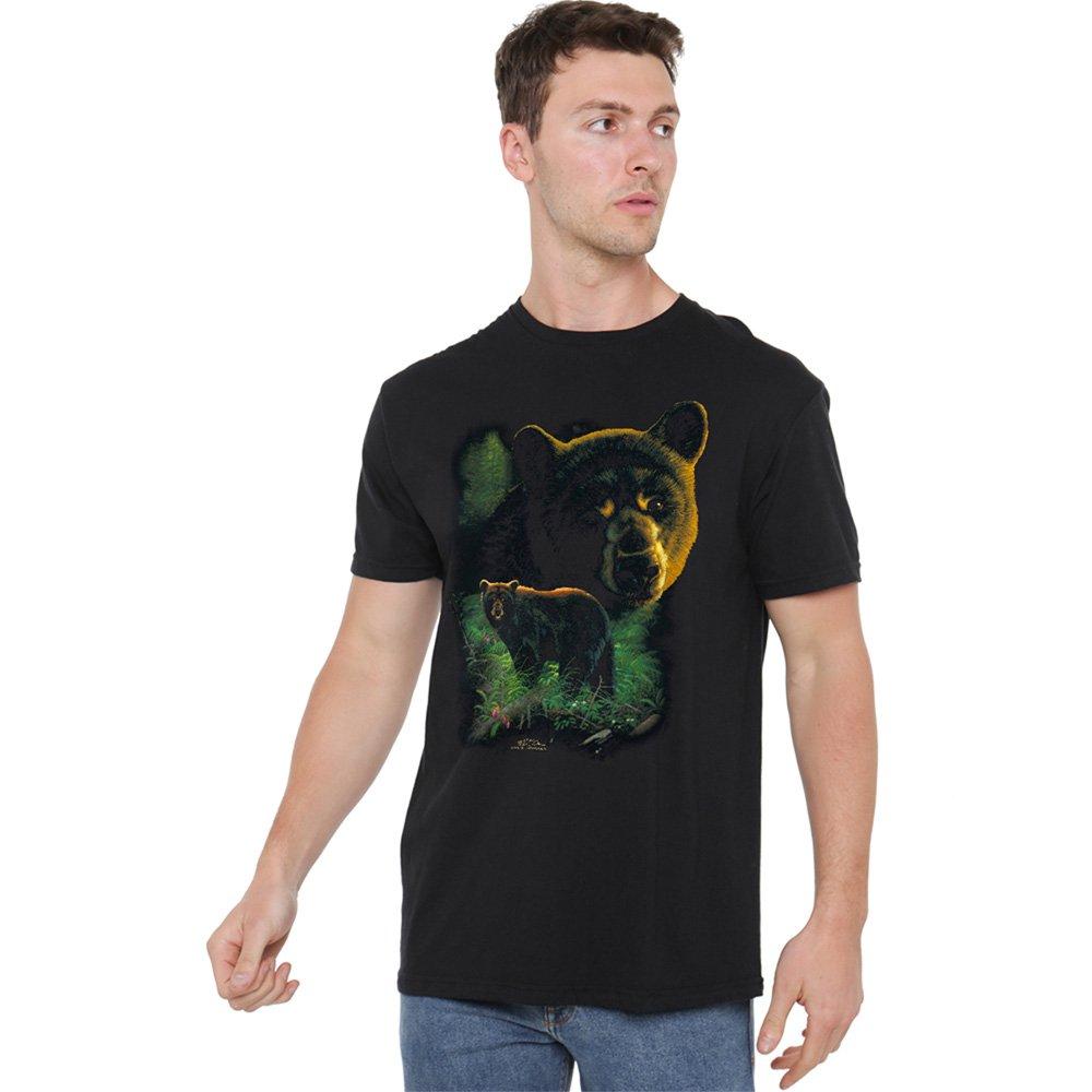 Black - Other - Wildlife Black Bears T Shirt Black - 1
