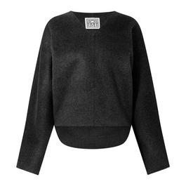 Toteme Melange Double Wool Cashmere Pullover