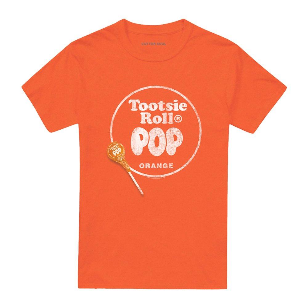 Orange - Other - Tootsie Roll Pop Logo T Shirt Orange - 4