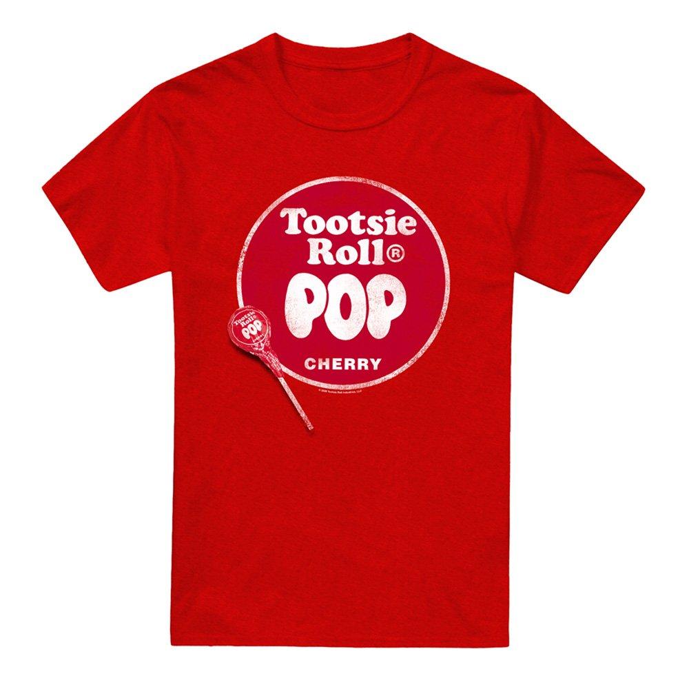 Red - Other - Tootsie Roll Tootsie Roll Pop Logo T-Shirt Red - 4