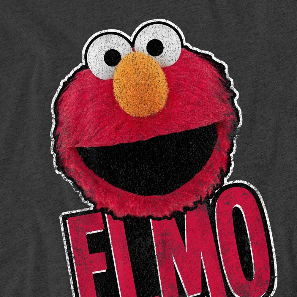 Grey - Sesame Street - Sesame Street Elmo Smile T-Shirt Charcoal - 2