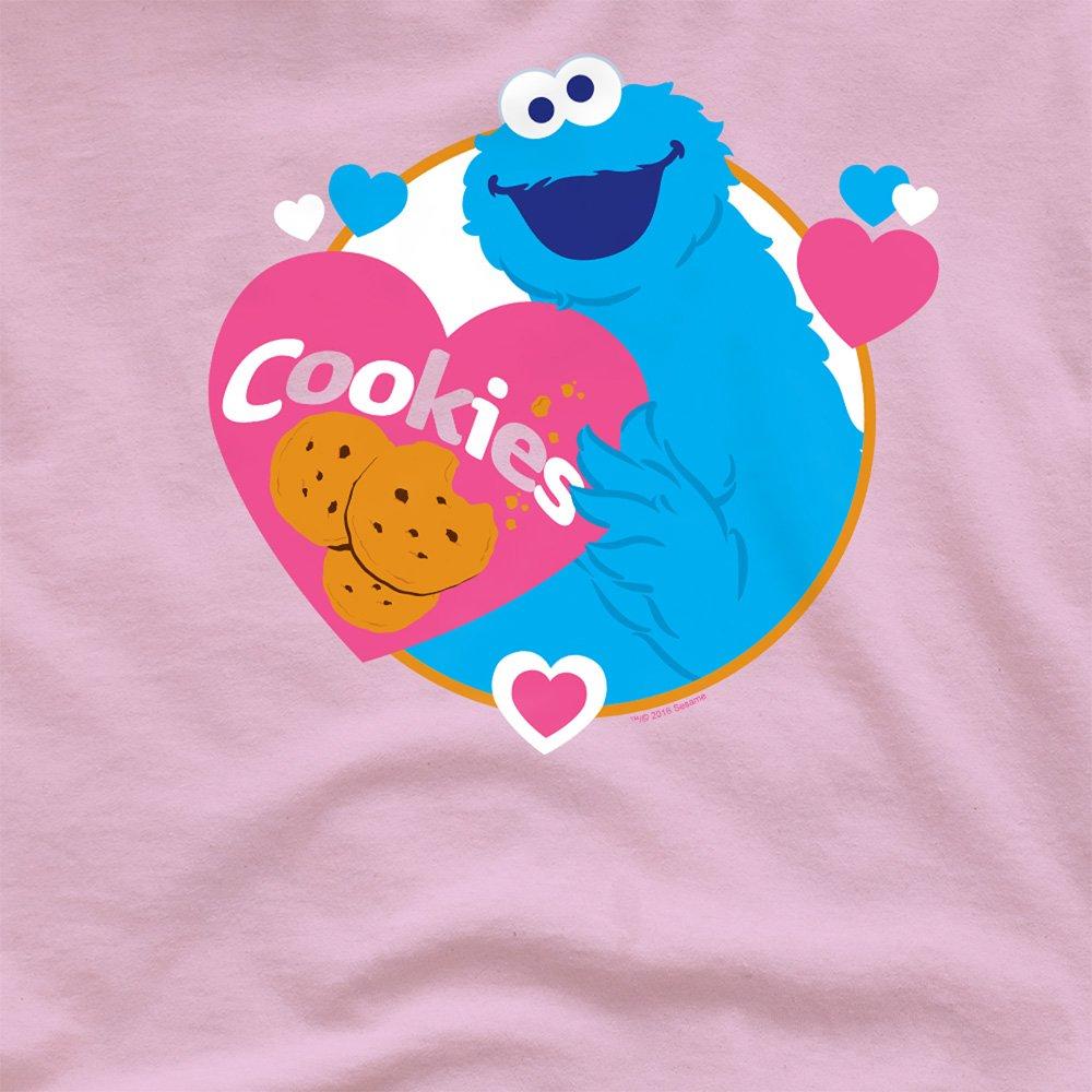 Pink - Sesame Street - Sesame Street Love Cookies T Shirt Pink - 2