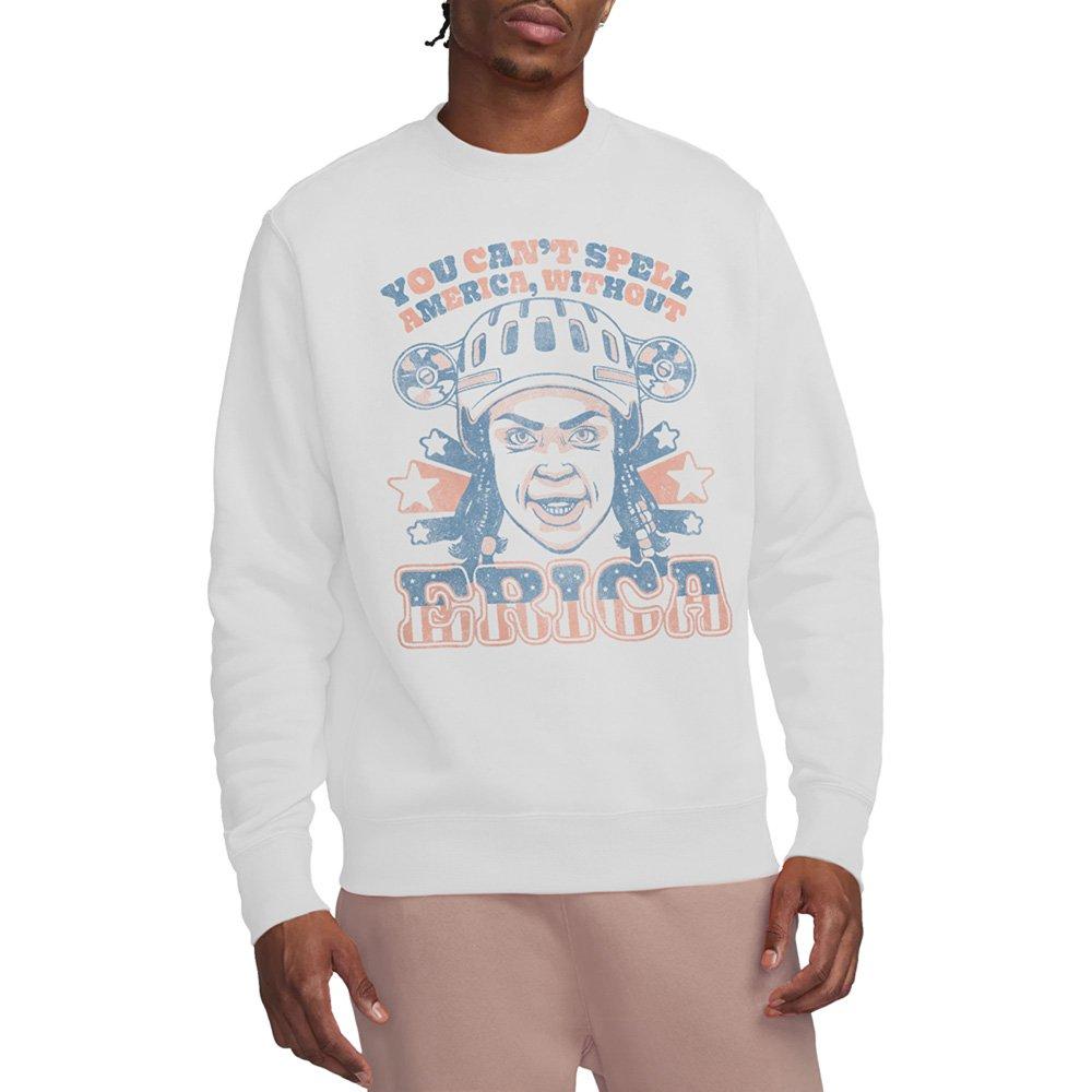 White - Stranger Things - Stranger Things Erica America Sweatshirt White - 1