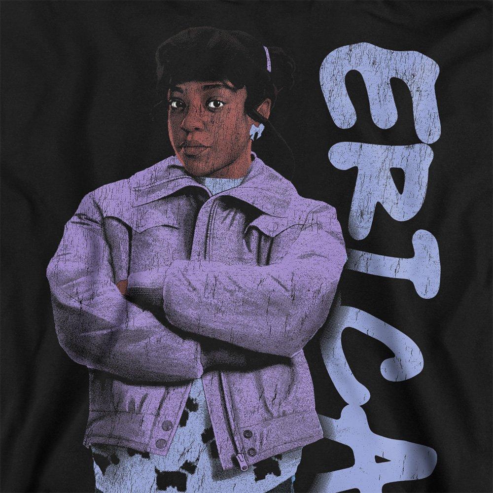 Black - Stranger Things - Stranger Things Erica Neo Homage Sweatshirt Black - 2
