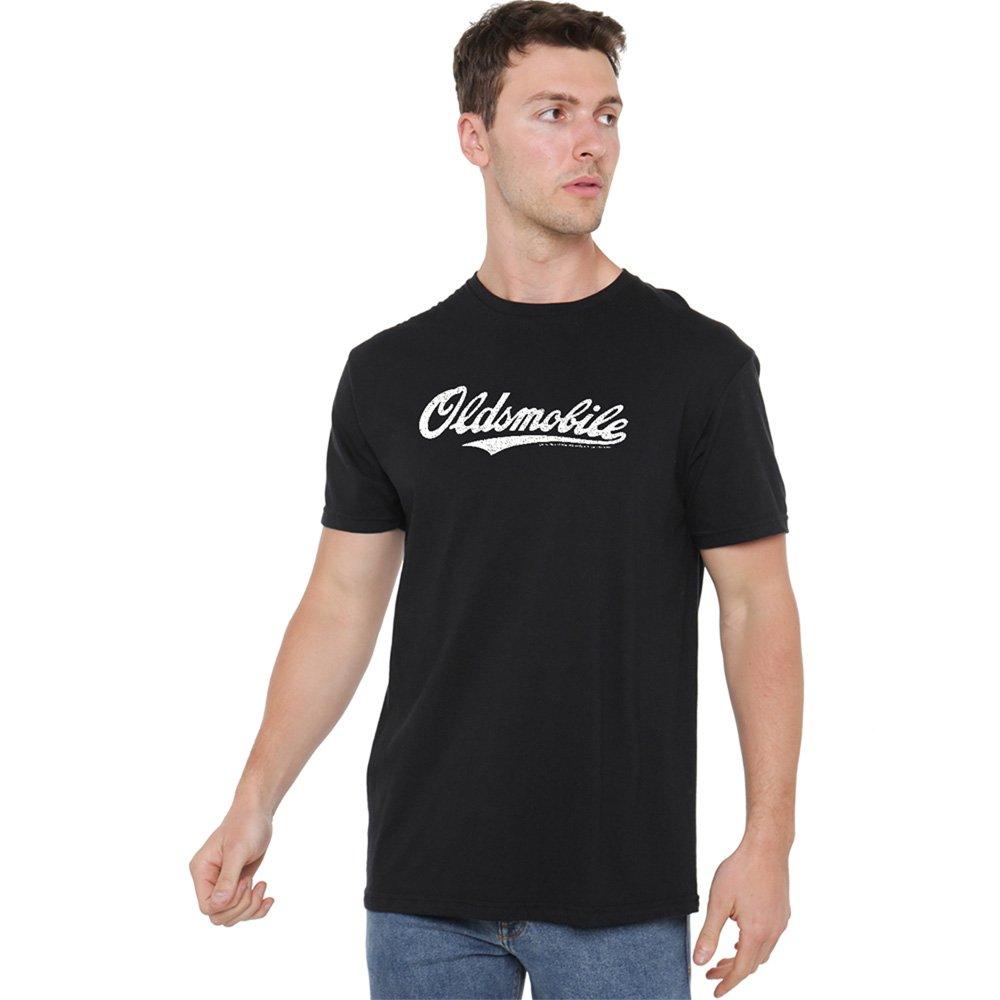 Black - Other - Oldsmobile Oldsmobile Cursive Logo T Shirt Black - 1