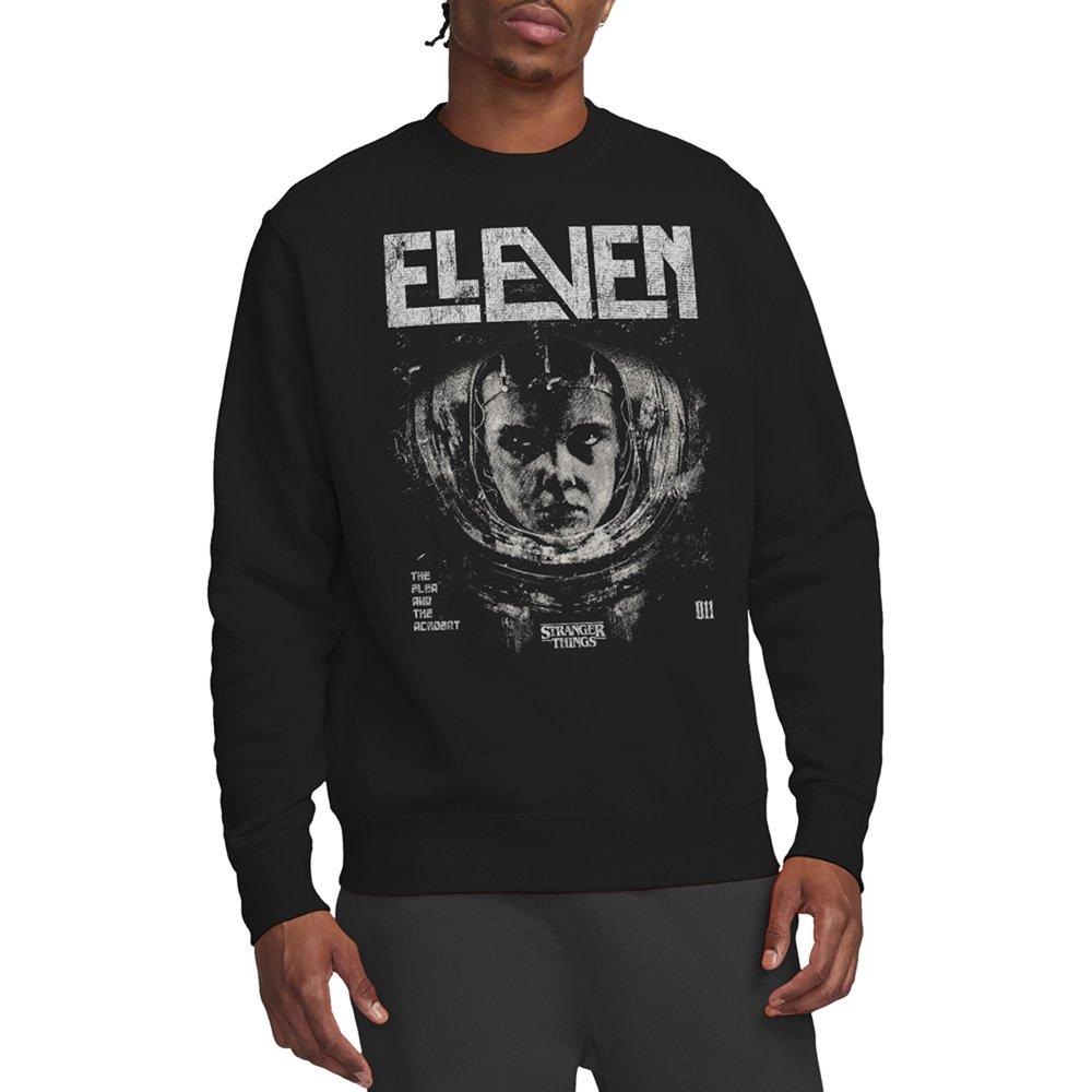 Black - Stranger Things - Stranger Things Eleven Laboratory Sweatshirt Blac - 1