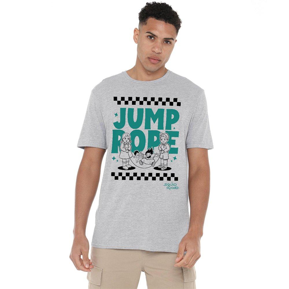 Grey - Squid Game - Squid Game - Season Three Jump Rope T-Shirt Heath - 1