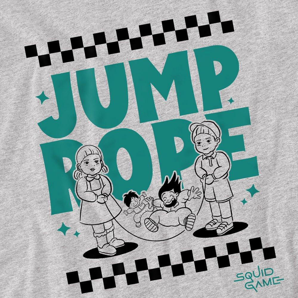 Grey - Squid Game - Squid Game - Season Three Jump Rope T-Shirt Heath - 2