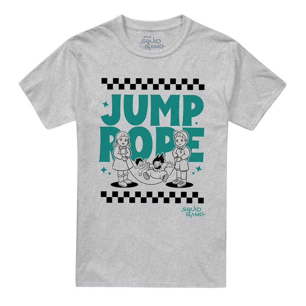 Grey - Squid Game - Squid Game - Season Three Jump Rope T-Shirt Heath - 4