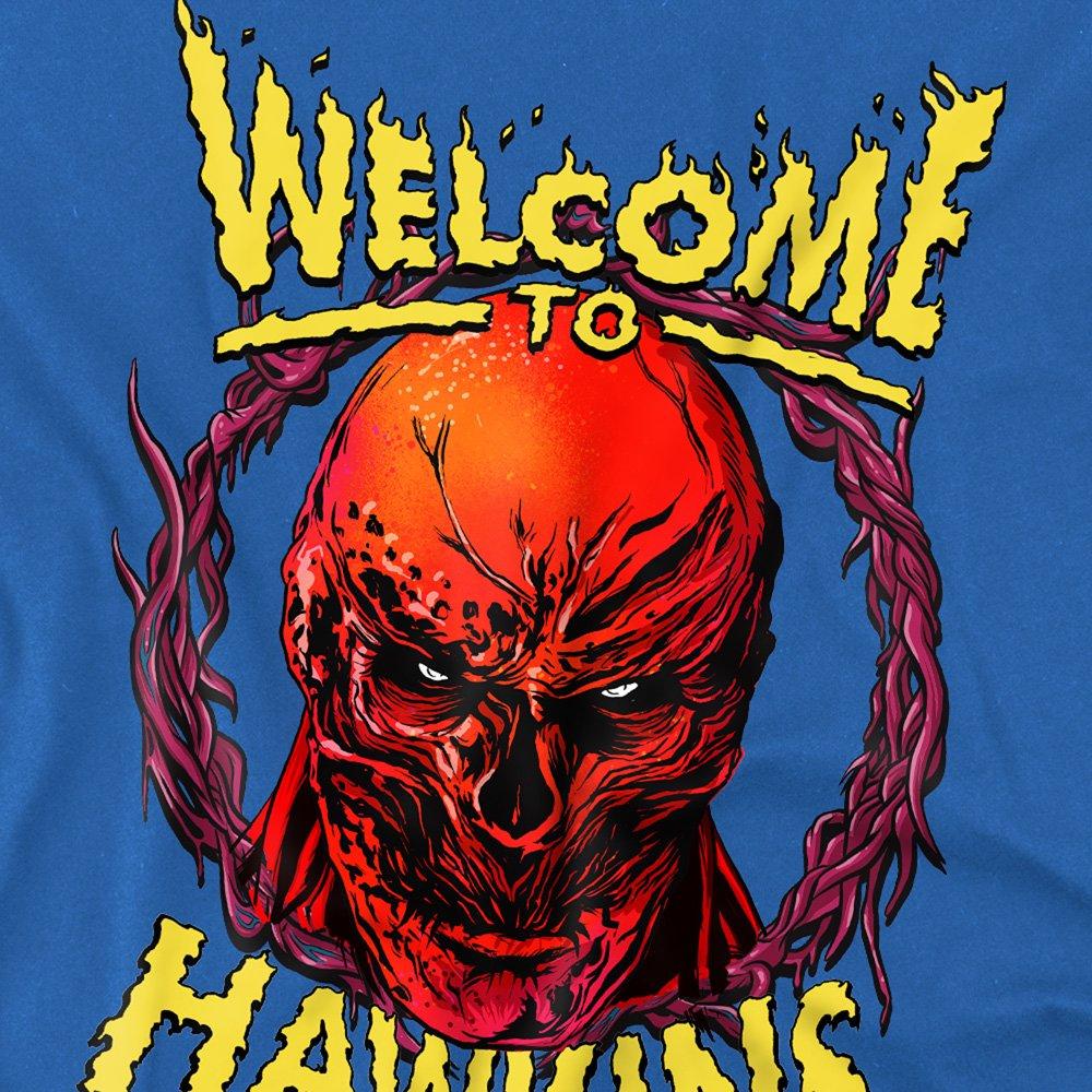 Blue - Stranger Things - Stranger Things Vecna Welcome To Hawkins Kids T-Sh - 2