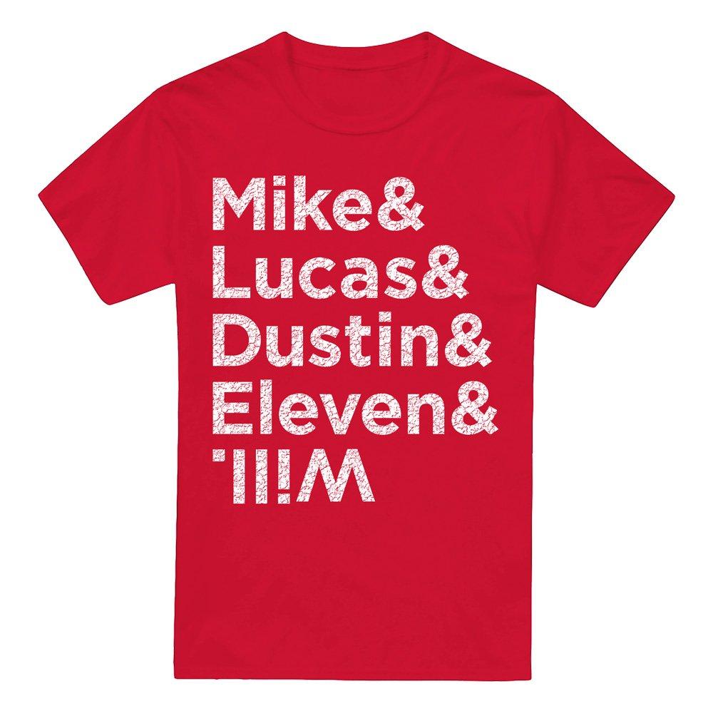 Red - Stranger Things - Stranger Things Mike Lucas Dustin Eleven Will Name - 4