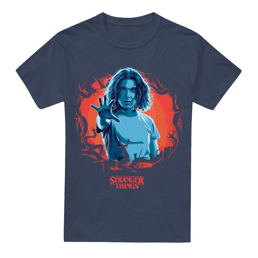 Navy - Stranger Things - Stranger Things Eleven Reach Out T-Shirt - 4