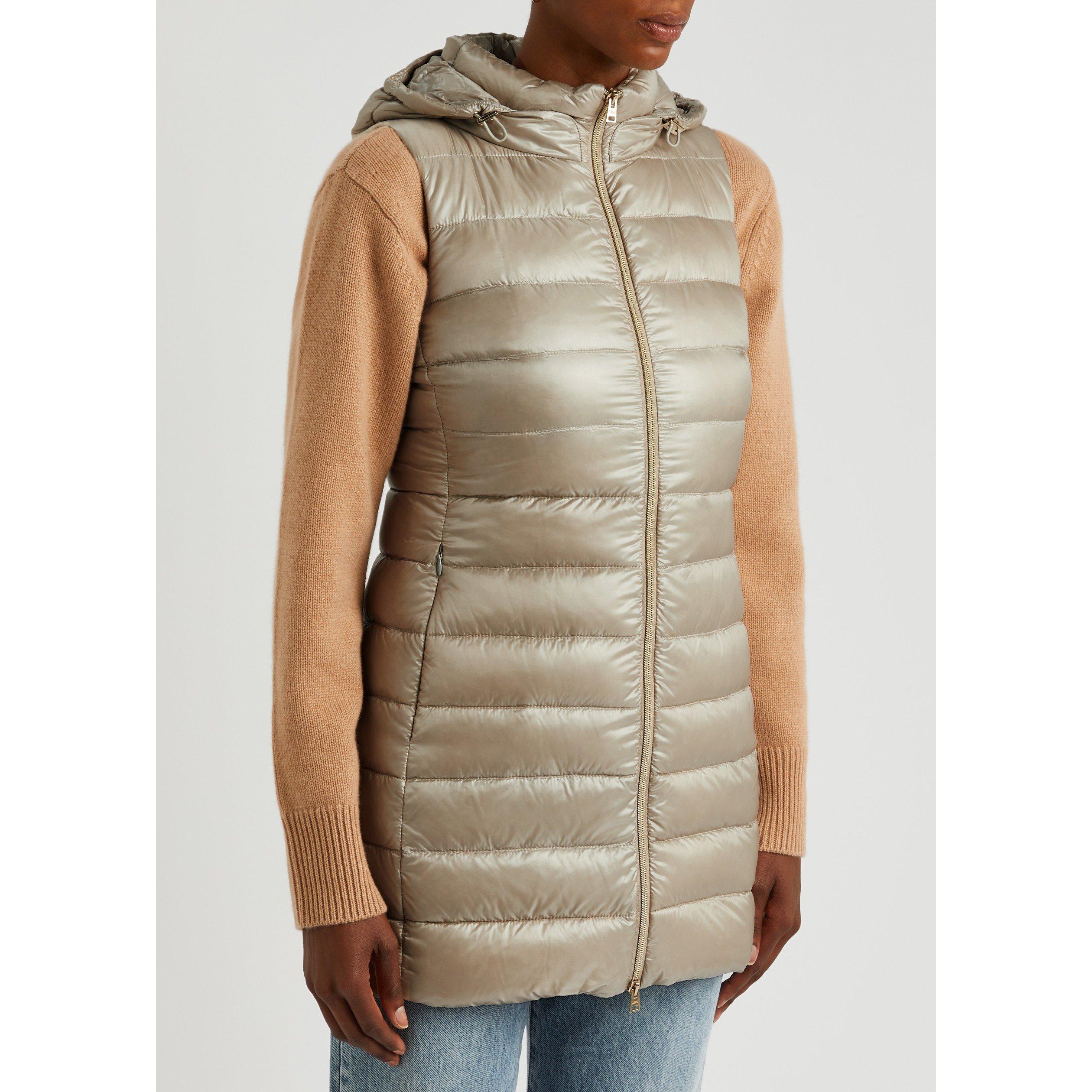 CREAM - Herno - J LONG ICONIC HOODED GILET - 2