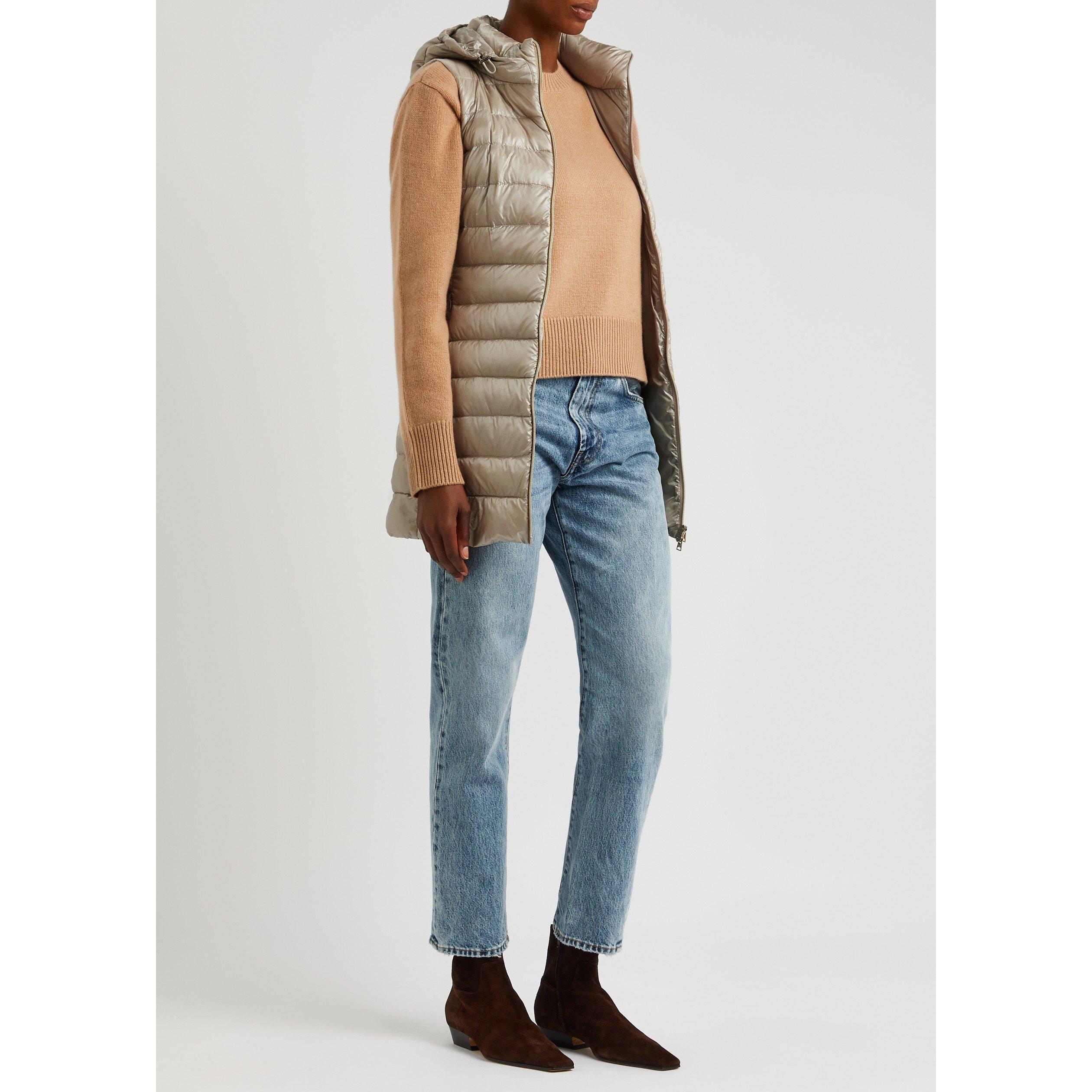 CREAM - Herno - J LONG ICONIC HOODED GILET - 6