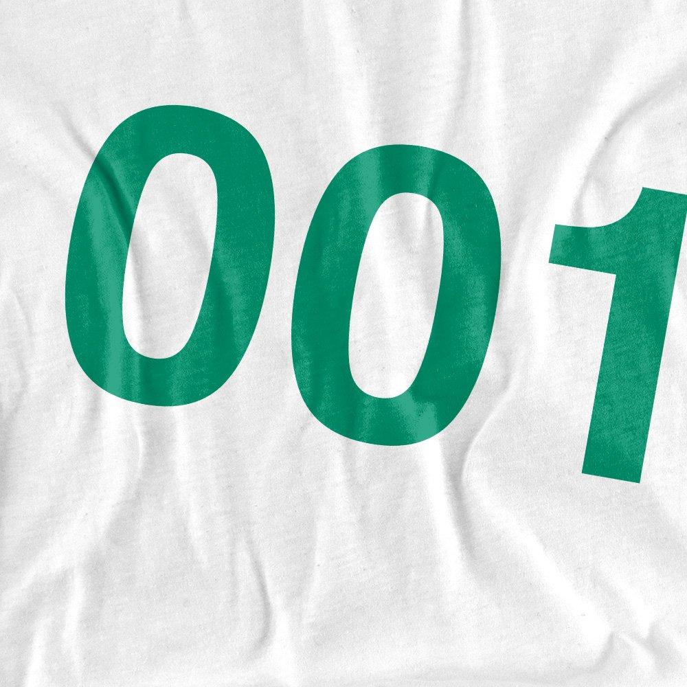 White - Squid Game - Squid Game Player 001 T-Shirt White - 2