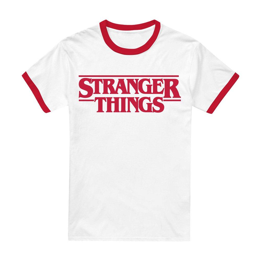 Multi - Stranger Things - Stranger Things Main Logo Ringer Ringer T-Shirt W - 1