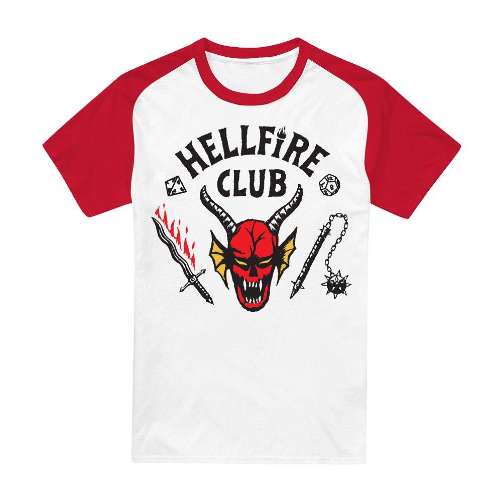Multi - Stranger Things - Stranger Things Hellfire Club Raglan Short Basebal - 1