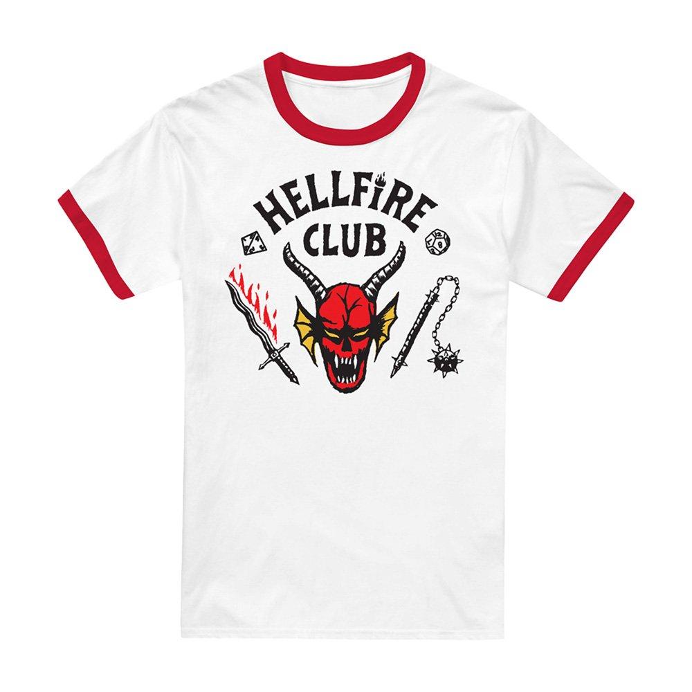 Multi - Stranger Things - Stranger Things Hellfire Club Ringer Ringer T-Shir - 1