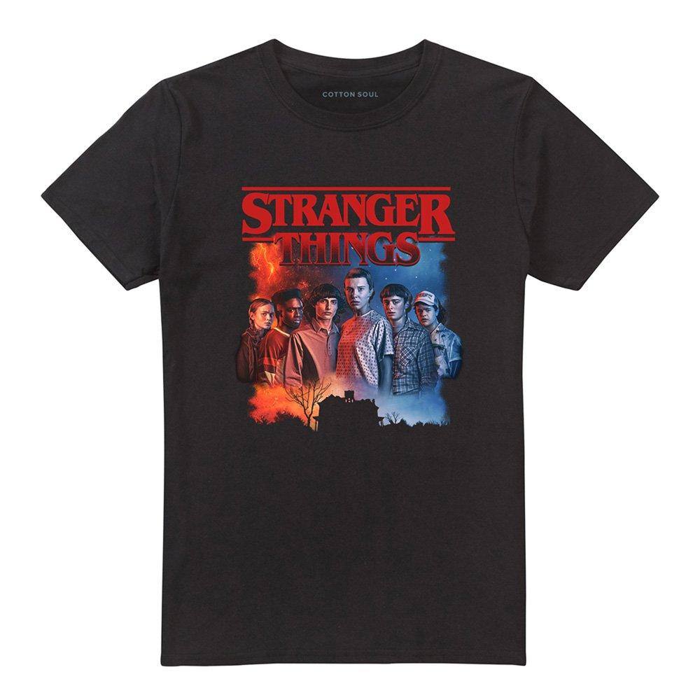 Black - Stranger Things - Stranger Things Hawkins Creel House Poster T-Shirt - 4