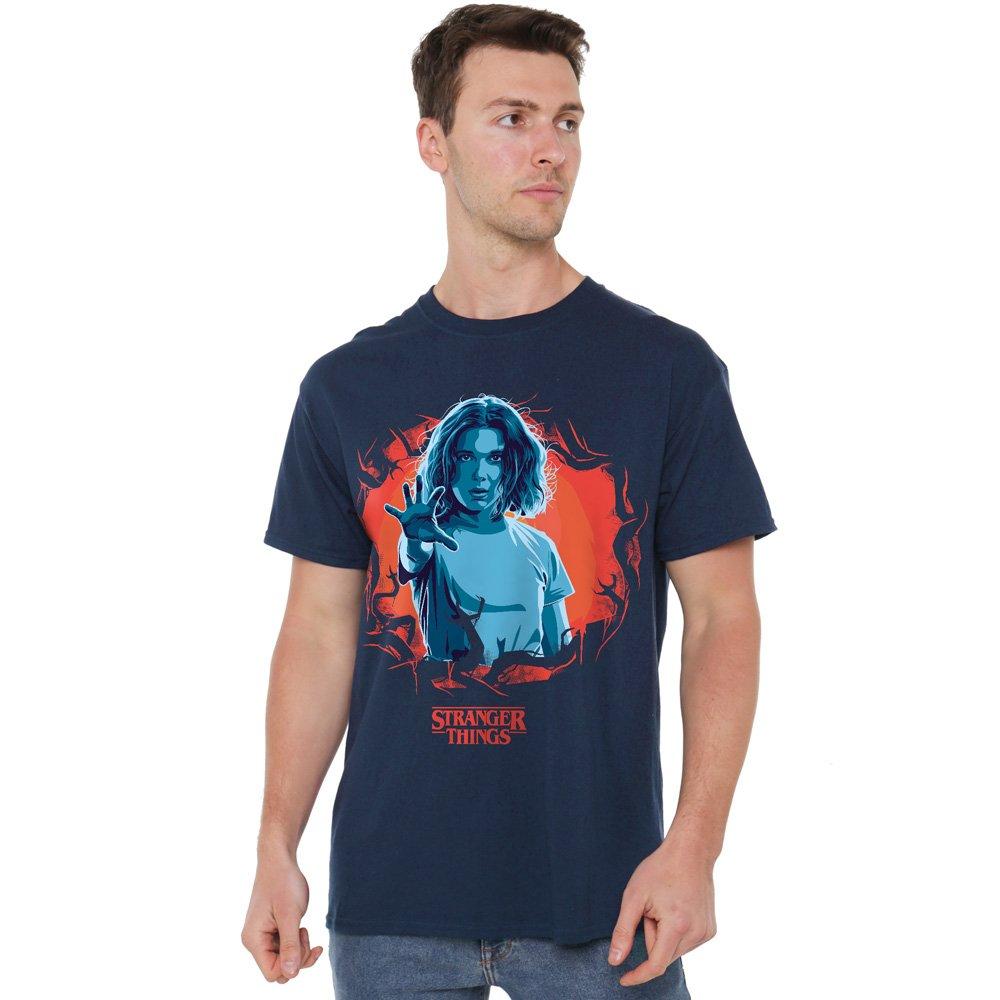 Stranger Things Stranger Things Eleven Reach Out T-Shirt Navy
