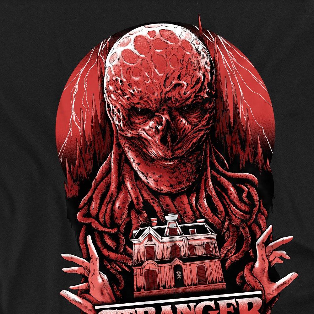 Black - Stranger Things - Stranger Things Vecna Horror T-Shirt Black - 2
