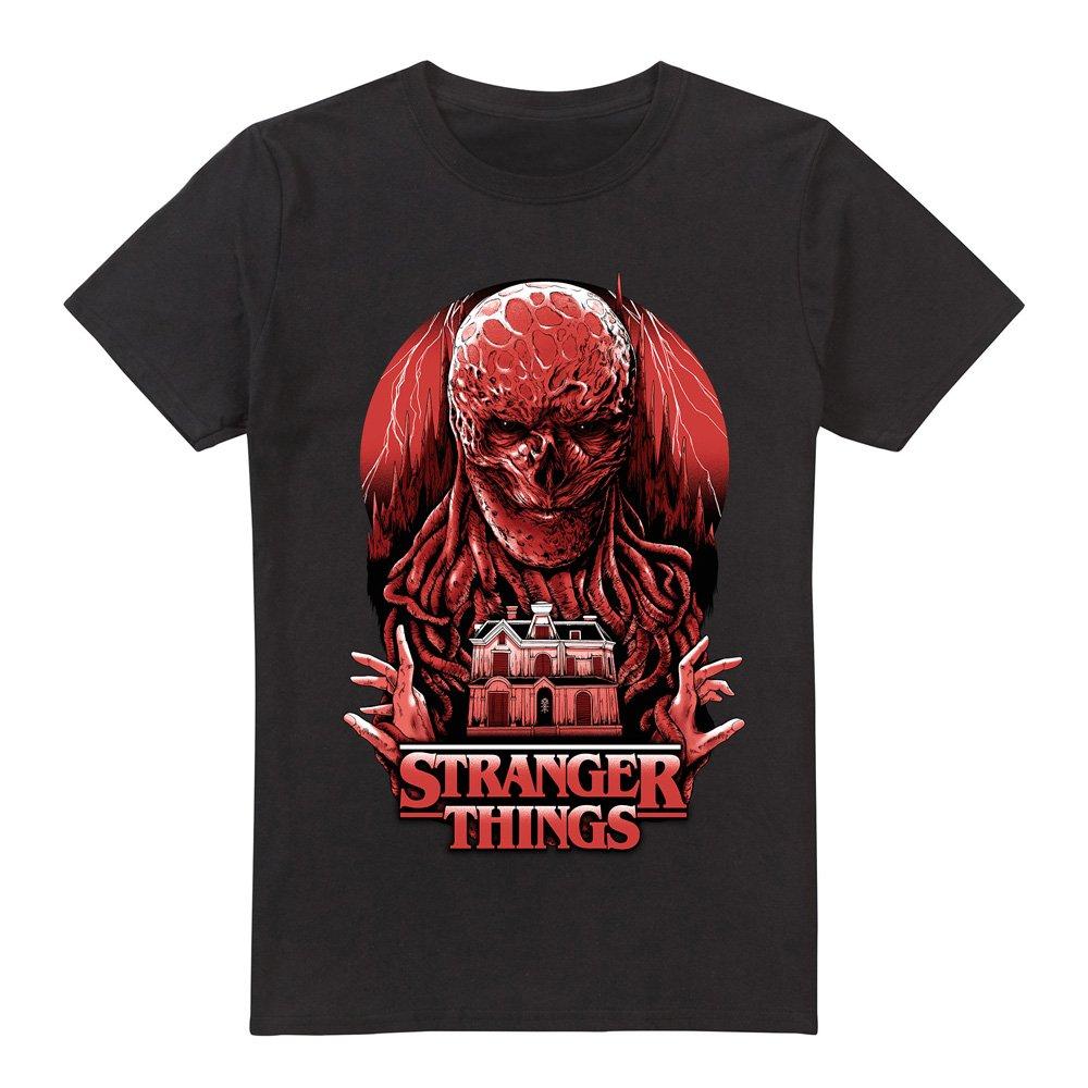 Black - Stranger Things - Stranger Things Vecna Horror T-Shirt Black - 4