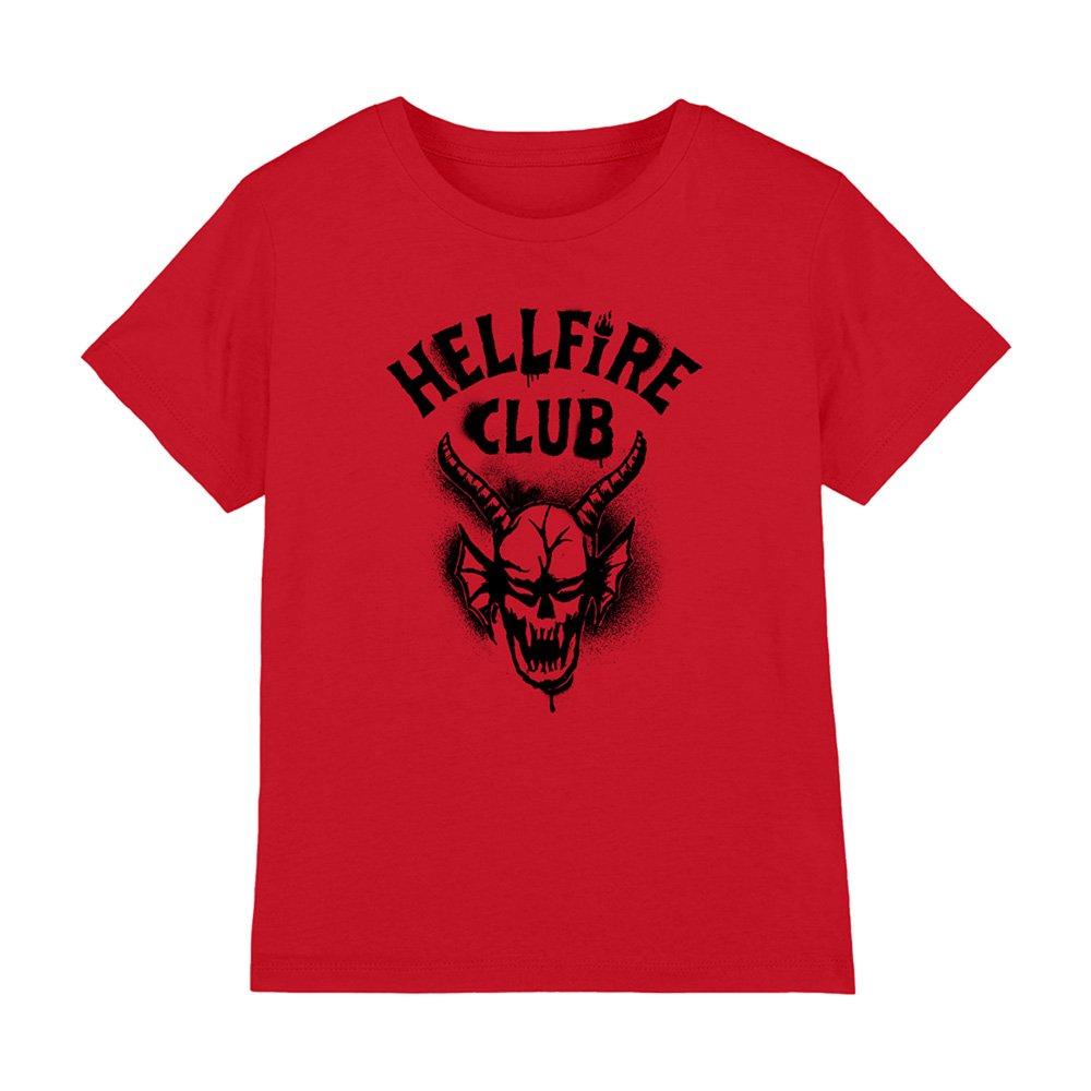 Stranger Things Stranger Things Hellfire Spray Logo Kids T-Shirt