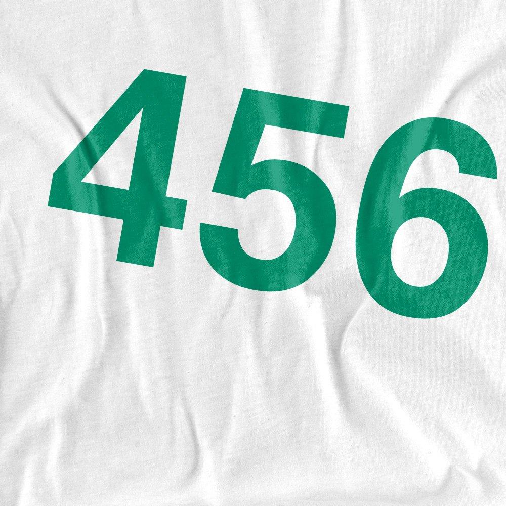 Multi - Squid Game - Squid Game Player 456 3 4 Baseball T-Shirt White - 2