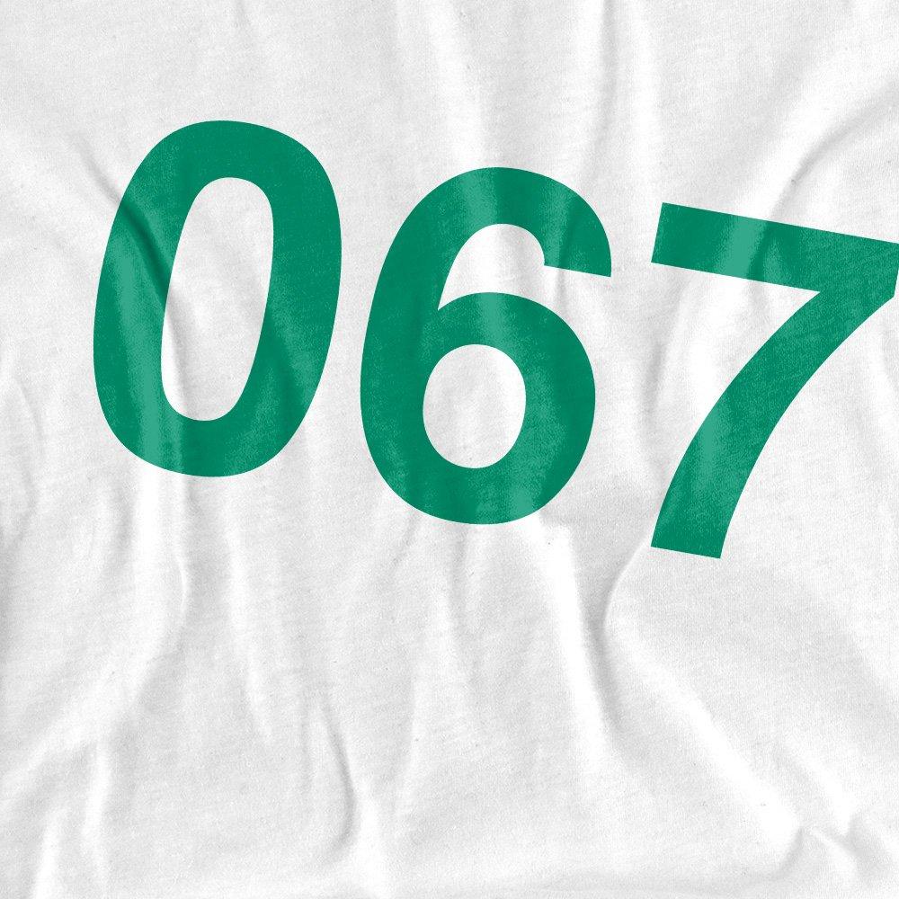 White - Squid Game - Squid Game Player 067 T-Shirt White - 2