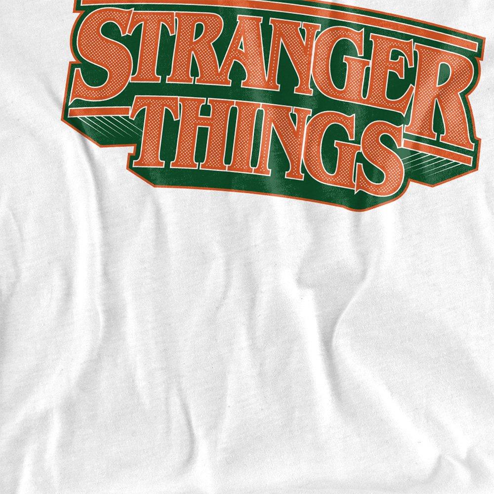 White - Stranger Things - Stranger Things Hawkins High School Logo Kids T-Sh - 2