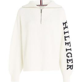 Tommy Hilfiger PLACED HILFIGER 1/2 ZIP SWEATER