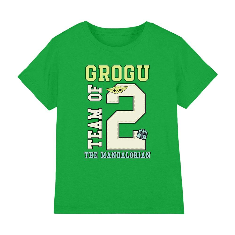 Green - Star Wars - The Mandalorian Grogu And Mando Football Team Of T - 1