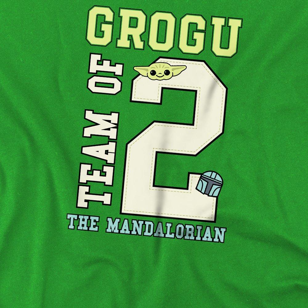 Green - Star Wars - The Mandalorian Grogu And Mando Football Team Of T - 2
