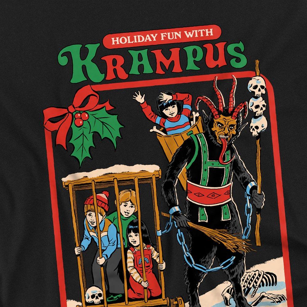 Black - Steven Rhodes - Steven Rhodes Fun With Krampus Kids T-Shirt Black - 2